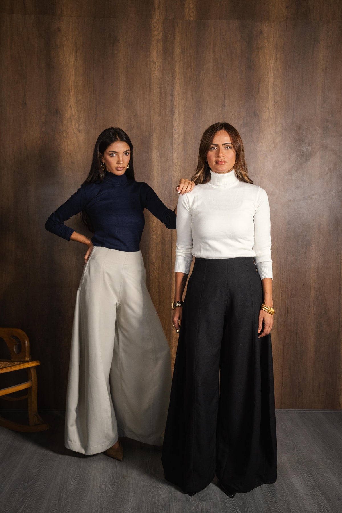 Palazzo Wide Leg High Waisted Pants