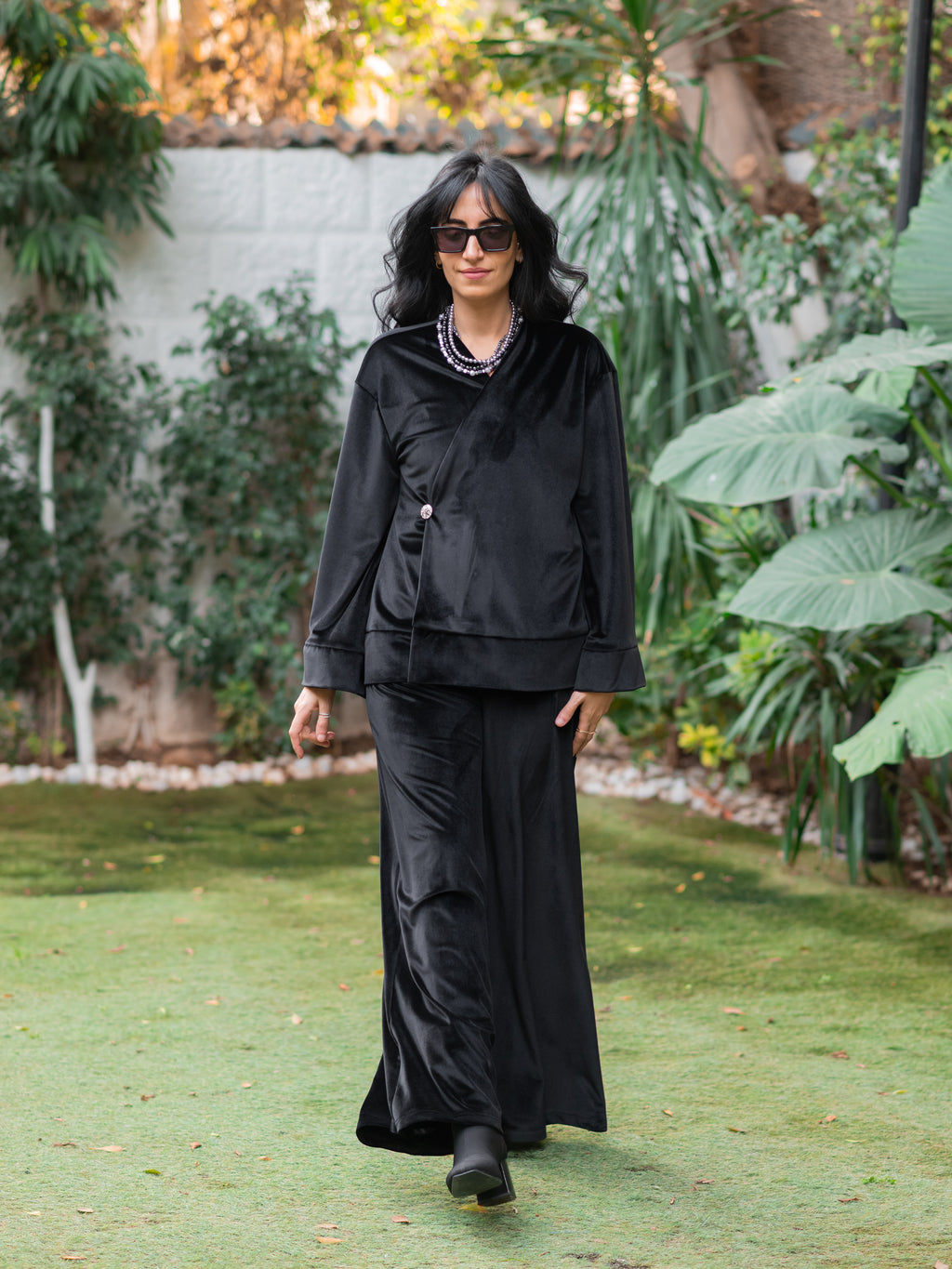 Velvet Silk Wrap Set