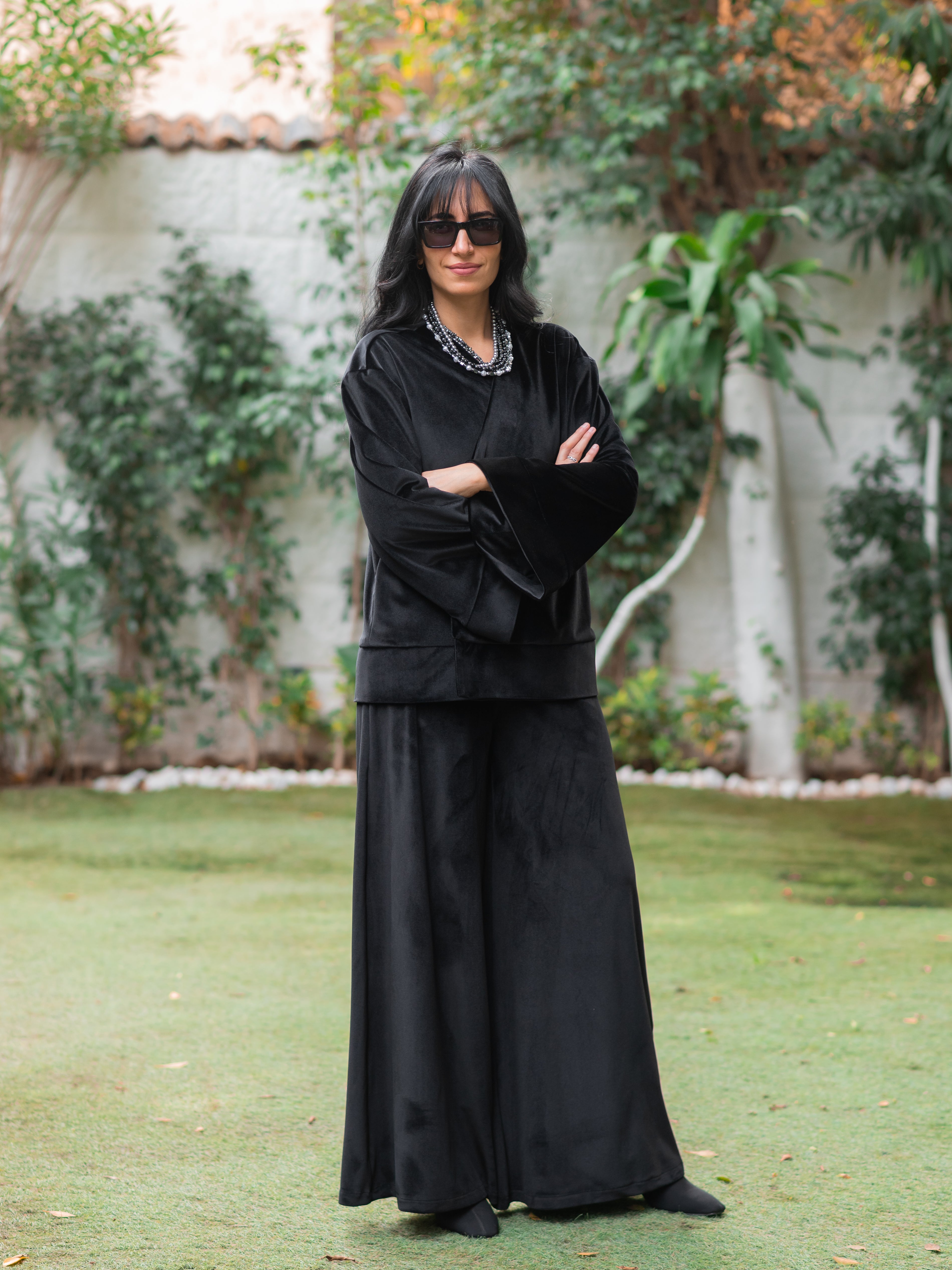 Velvet Silk Wrap Set