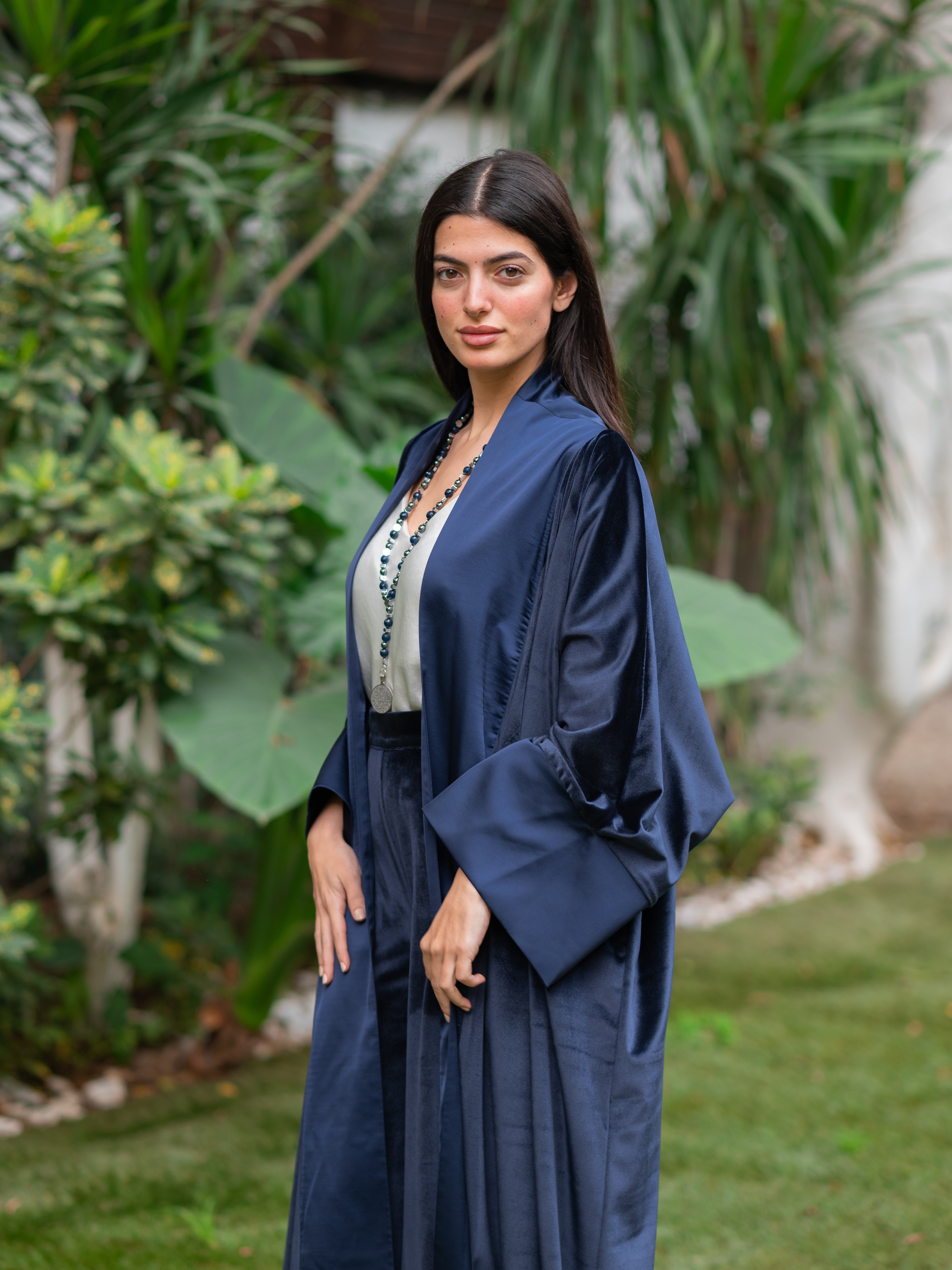 Velvet Silk Kaftan
