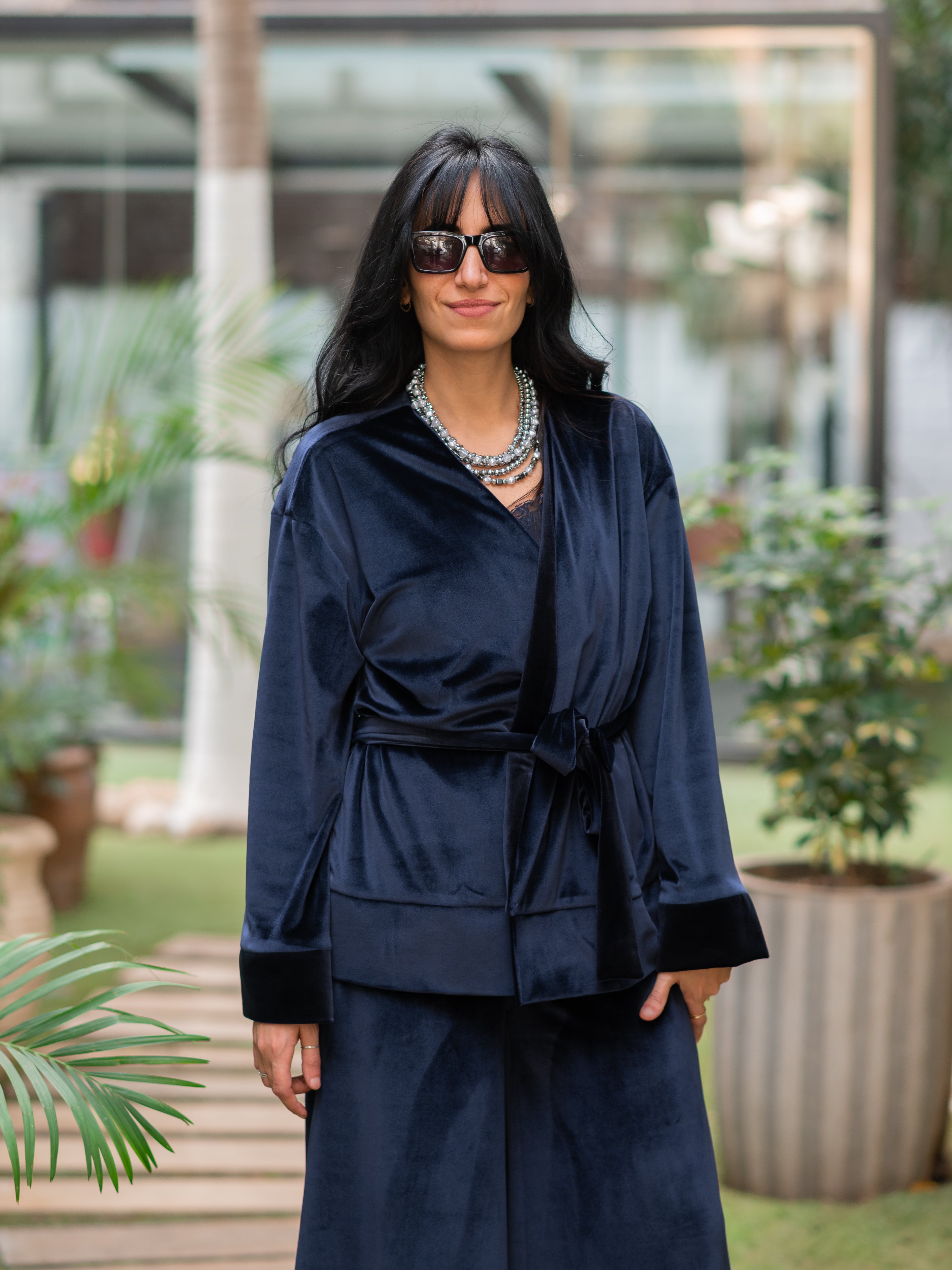 Velvet Silk Wrap Set