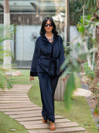 Velvet Silk Wrap Set